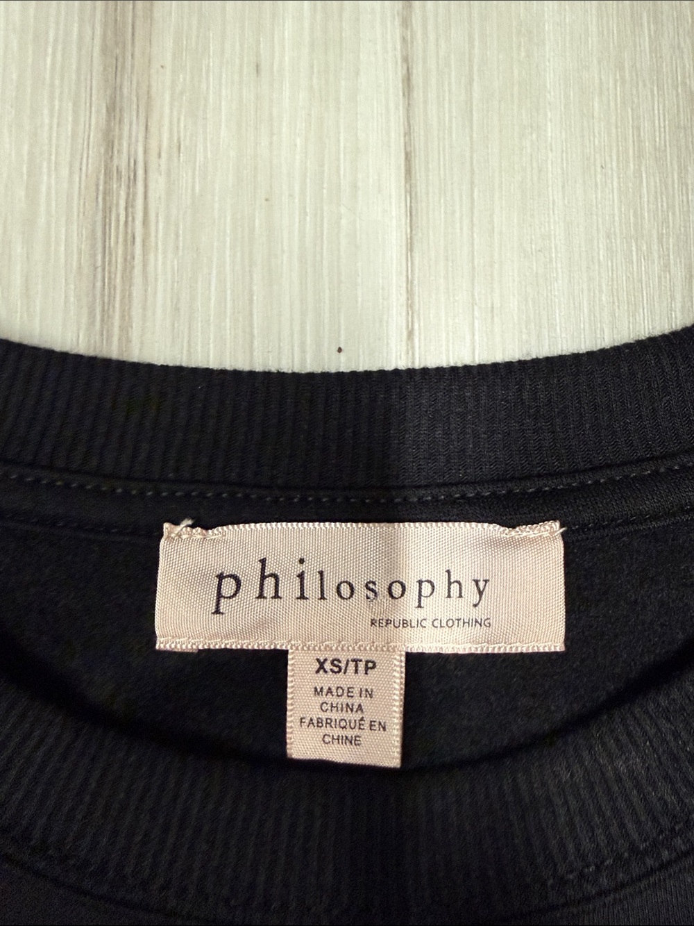 Philosophy Black Pumpkin Sequin Sweatshirt - - Picture 2 of 4